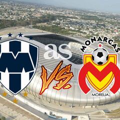 Monterrey vs Morelia (4-0): Resumen del partido y goles