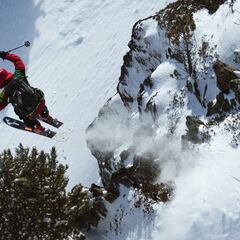 Así ha sido la espectacular línea de Aymar Navarro en el FWT de Ordino Arcalís