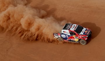 Nasser Al-Attiyah y Matthieu Baumel.