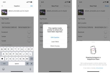 Instagram te avisará si tu comentario ofende al autor