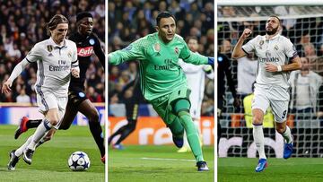 Keylor, Benzema, Ramos y Modric, fuera ante el Espanyol