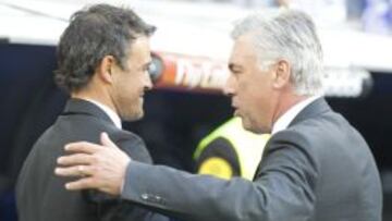 Luis Enrique y Ancelotti.