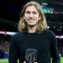 Filipe Luis: “Me gustaría volver algún día al Atlético”