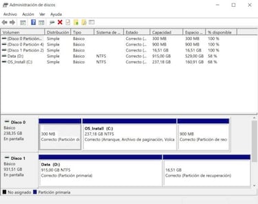 Divide el espacio de tu disco duro externo con este truco de Windows 10