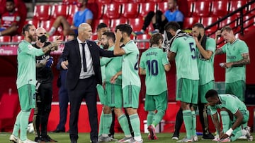 La guardia pretoriana de Zidane