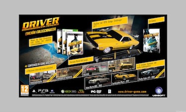 Una réplica del Dodge Challenger Hemi en la Coleccionista de Driver San Francisco