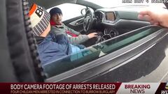 Imágenes inéditas: así fue la detención de los 4 chilenos que asaltaron a una estrella de la NFL