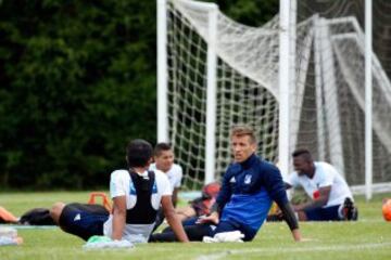 En imágenes la preparación de Millos para recibir al América