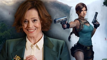 Sigourney Weaver en Tomb Raider