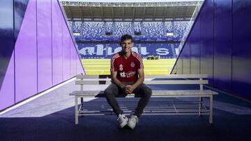 08/10/19 ENTREVISTA A TONI VILLA JUGADOR DEL REAL VALLADOLID