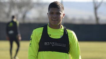 Cucho Hernández: "Voy a dar todo lo que tengo por el Huesca"