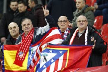 Leverkusen-Atlético de Madrid en imágenes