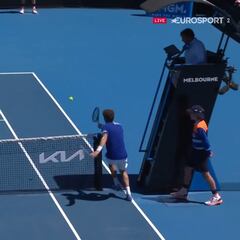 Todo se le complicaba a Carreño y lo solventó de la única forma posible: tremendo