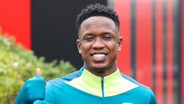 Luis Sinisterra, extremo colombiano del Bournemouth