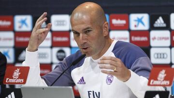 Zidane es tajante:"Nunca entrenaría al Barcelona"