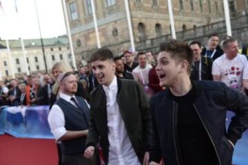 Joe y Jake representarán a Reino Unido. Ambos participarón en el programa 'The Voice of UK', Joe fue finalista en uno de los grupos y Jake no pasó las batallas en otro de los equipos.