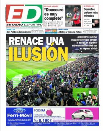 Portadas de la prensa deportiva