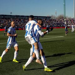 El Leganés ata su mejor primera vuelta en casa de Primera