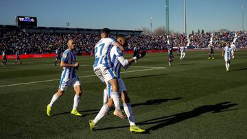 El Leganés ata su mejor primera vuelta en casa de Primera
