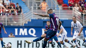 Remontada solvente del Eibar ante el Tenerife para abrir el curso
