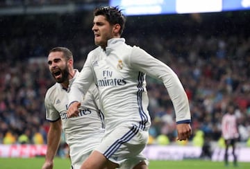 Morata was Real's match-winner against Athletic Club a week ago.