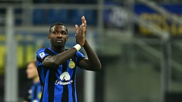 Marcus Thuram, con el Inter de Milan