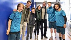 Arturo Elías Ayub se toma foto con CR7, Modric y Marcelo