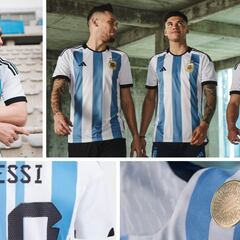 La Selección Argentina ya tiene camiseta para el Mundial