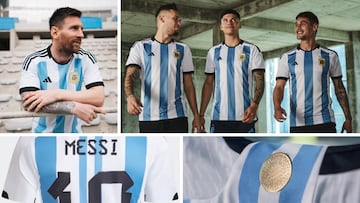 La Selección Argentina ya tiene camiseta para el Mundial