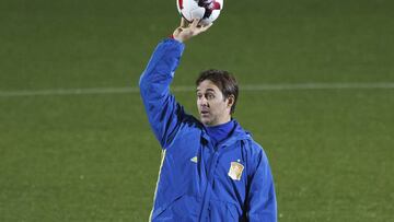 08/11/16
 ENTRENAMIENTO DE LA SELECCION ESPA&Ntilde;OLA ESPA&Ntilde;A EN LAS ROZAS JULEN LOPETEGUI