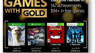 Microsoft anuncia los Games with Gold de Junio