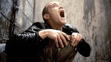 Fotograma de la película Trainspotting.