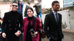 Cristiano y Xabi Alonso llegan al juzgado penal en Madrid
