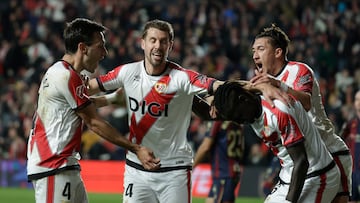 Resumen y goles del Rayo Vallecano vs. Levante, jornada 28 de LaLiga EA Sports