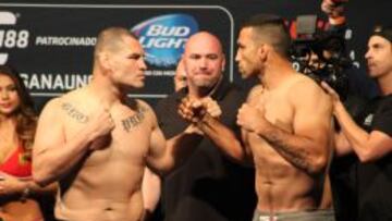Caín Velásquez vs. Fabricio Werdum en UFC 188