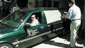 <B>TRASLADO A TOLEDO</B>. El cuerpo del jugador fue trasladado en el día de ayer de Novelda hasta Toledo.