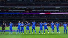 Posible alineación de Cruz Azul para enfrentar al Monterrey