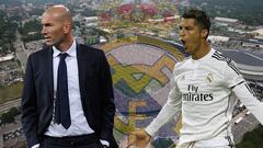 Zidane y Cristiano.