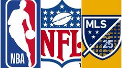 Por primera vez en la historia, 10 ligas y competencias relevantes en USA se juegan este jueves, entre ellas destacan la MLS, NFL, NBA, NHL y MLB.