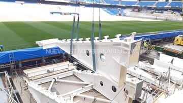 Novedades de las obras del Santiago Bernabéu