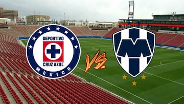 Cruz Azul vs Monterrey en vivo: Copa Socio MX
