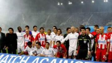 Los amigos de Ronaldo y Zidane golean a la pobreza