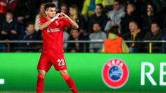 VILARREAL, SPAIN - MAY 03: Luis Diaz of Liverpool celebrates a goal with teammates during the UEFA Champions League, semifinals, football match played between Villarreal CF and Liverpool FC at the Ceramica Stadium on May 3, 2022, in Castellon, Spain. (Photo By Ivan Terron/Europa Press via Getty Images)