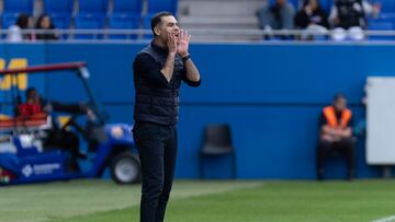 Rafa Márquez, en el partido contra el Lugo.