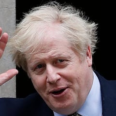 Boris Johnson, fuera de la UCI, pero no "fuera de peligro"