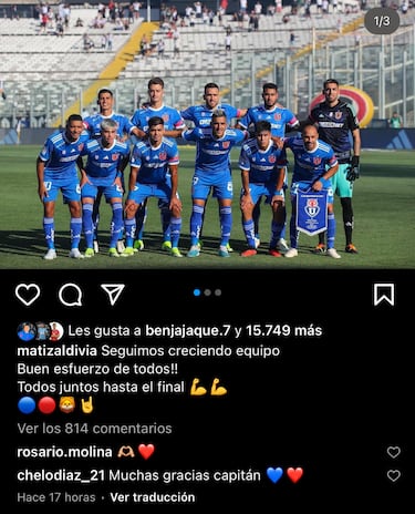 El mensaje de Marcelo Díaz a Matías Zaldivia que es furor en las redes