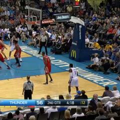 Resumen del Oklahoma City Thunder-Houston Rockets