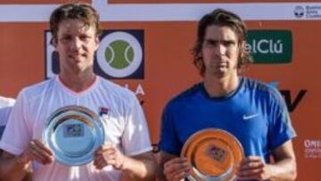 Zeballos y Peralta fueron vicecampeones en Mendoza.