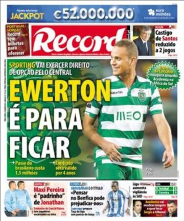 Portadas de la prensa deportiva