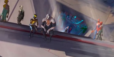 All the Spider-Man from the Spider-Man: Across the Spider-Verse trailer